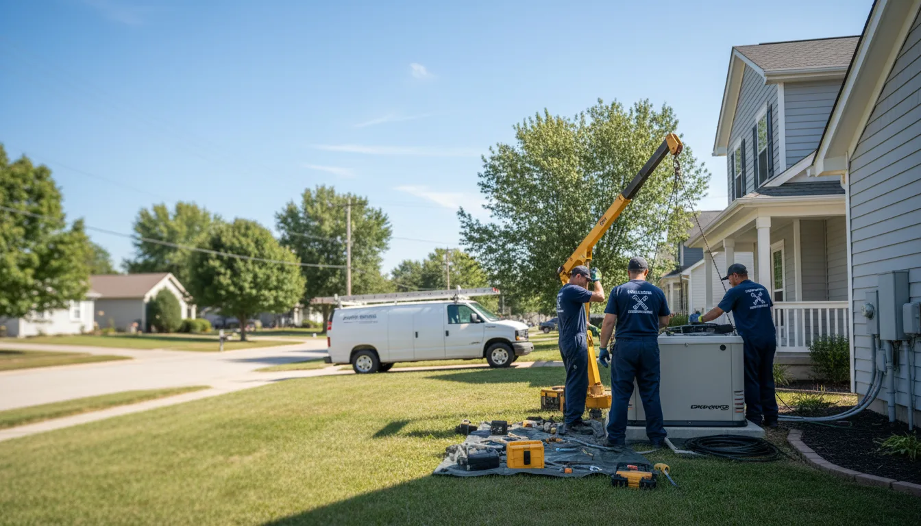 Generator Installation in South Holland, IL near me
